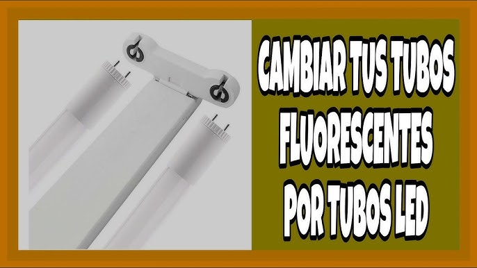 Como cambiar los fluorescentes por Tubos LED? - Ecoluz LED