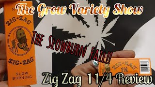 Zig Zag 1 1/4 paper Review (The Grow Variety Show ep.164)