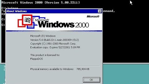 Installing Windows Whistler Build 2211