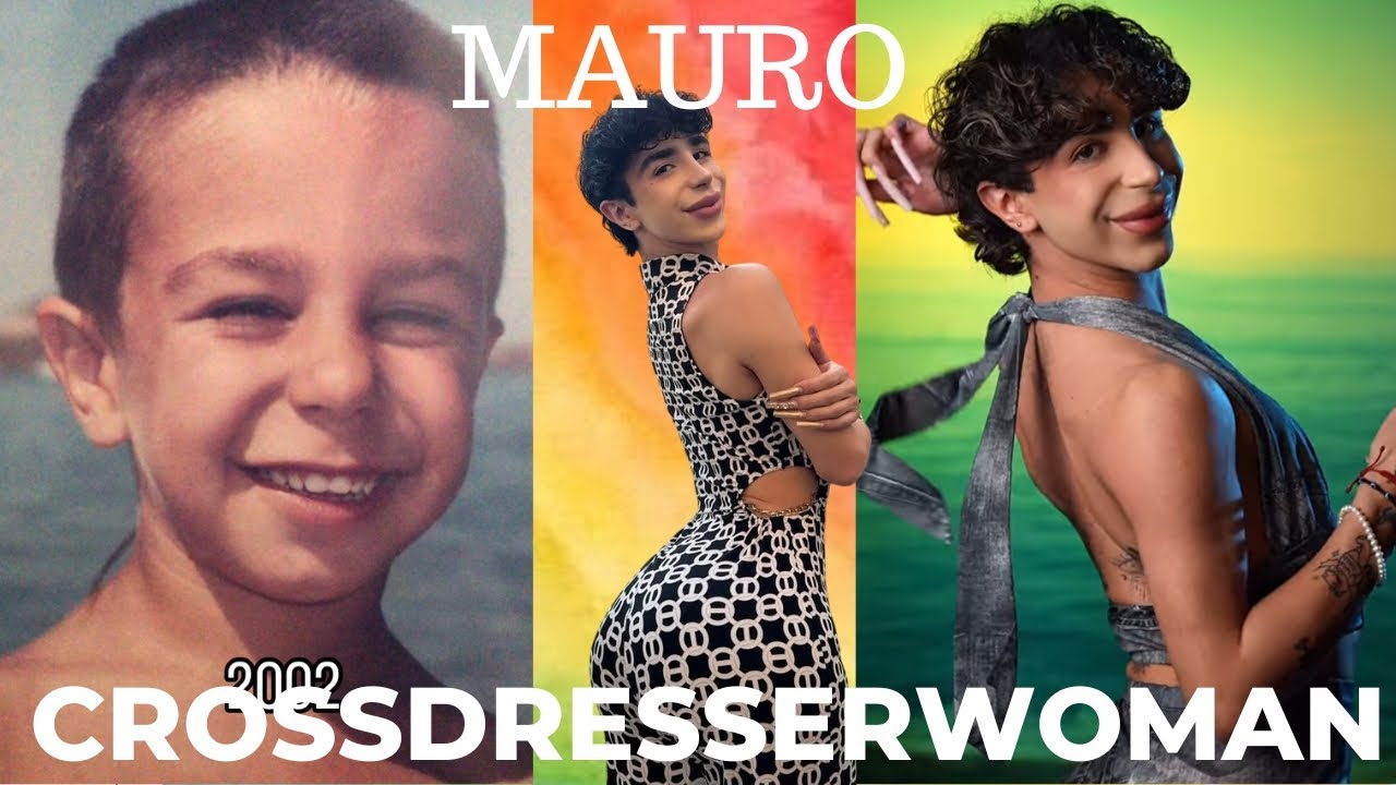 One of the most bubbliest and funny Italian  femboy that crossdressing as a woman for her content 