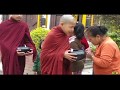 Buddhist Alms Round in Lalitpur