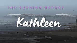 Blackpool beach the evening before storm Kathleen is due. by Upside down head travels 179 views 1 month ago 2 minutes, 24 seconds