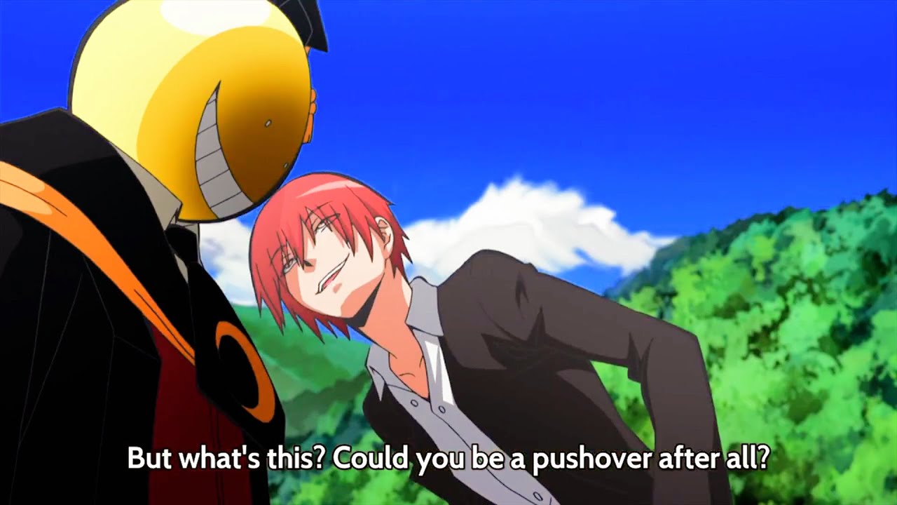 暗殺教室　カルマ カルマの傲慢さは殺せんせーの究極の力によって打ち砕かれる。【暗殺