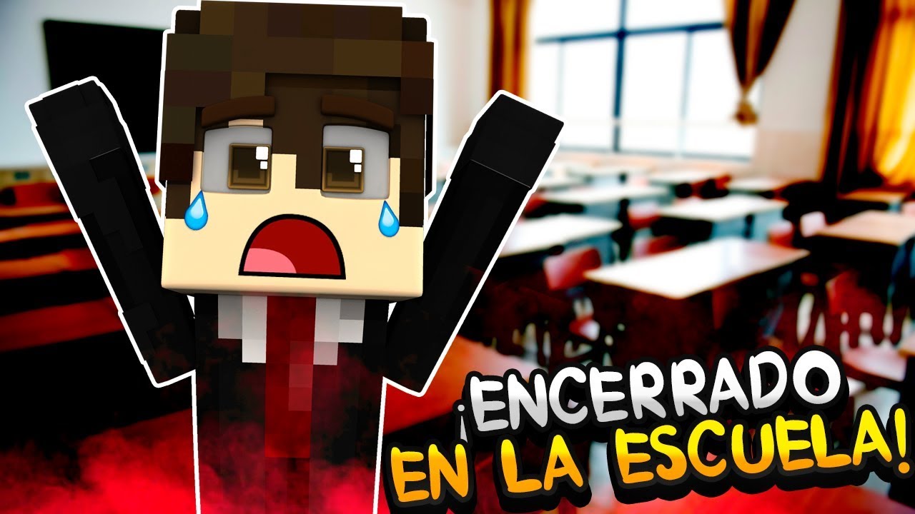 NOS QUEDAMOS ATRAPADOS EN LA ESCUELA | ESCUELA PEQUEÑIN #5 MINECRAFT ROLEPLAY - YouTube