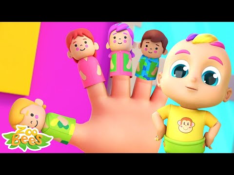 Kidole Familia Wimbo Hoạt Hình Video Na Midundo Ya Shule Ya Awali Zoobees