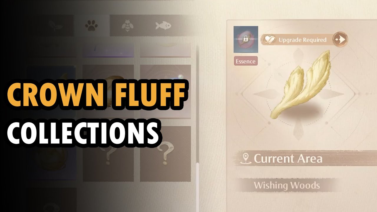 Crown Fluff Material Collections Locations | Infinity Nikki