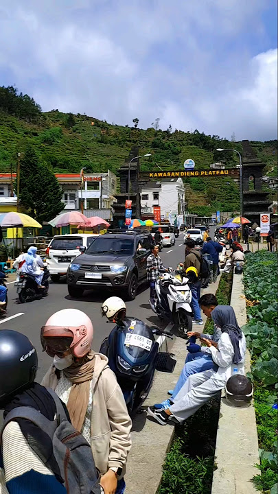 Selamat datang di dieng plateau#explore #travel #dieng #pemandanganbagus