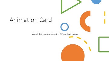 14 -  Animation Card in Bot Framework