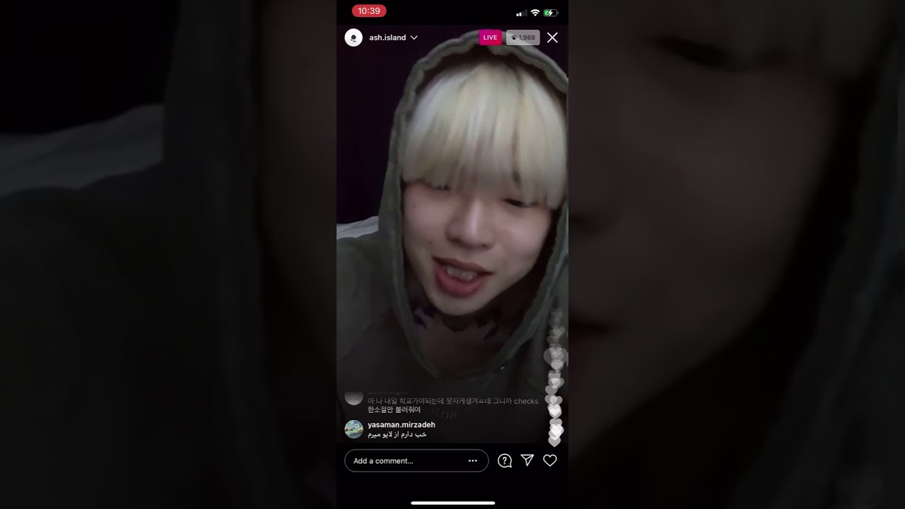 Ash Island instagram live (ash.island) 210317 YouTube