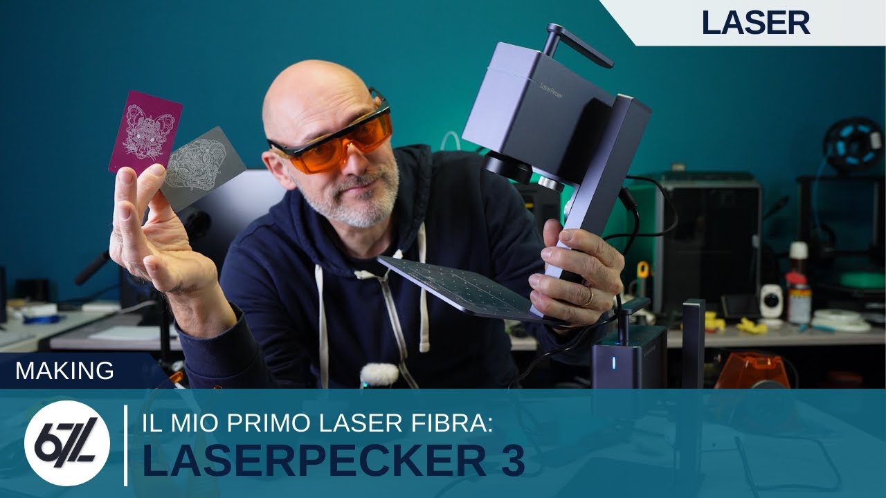 LaserPecker 3 Super Fast 10KW Découpeur de graveur laser portatif