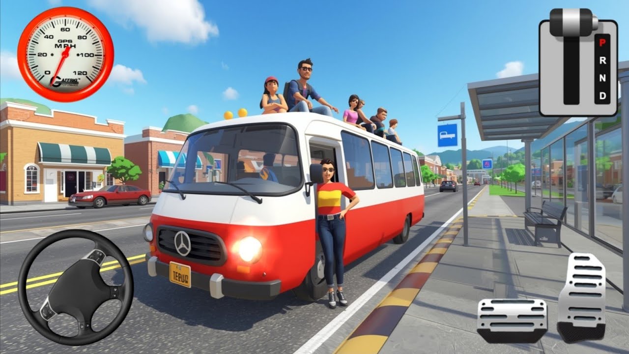 Ultimate Offroad Van Driving Simulator 3D | Game Realistic Bus Simulator Game- Android Gameplay 