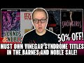 Must OWN Vinegar Syndrome Titles In The BARNES And Noble 50% Off SALE!