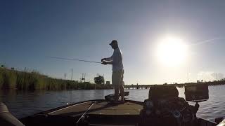 Sabine River in the canal Hackney won in