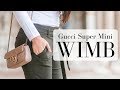 WHAT'S IN MY BAG - Gucci Marmont Super Mini | LuxMommy