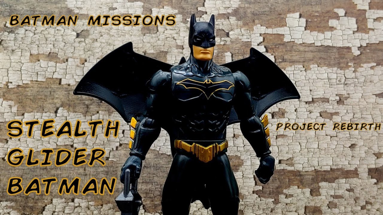 Batman Missions Stealth Glider Batman