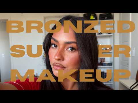 Summer Bronzed Makeup 🌴☀️🥥
