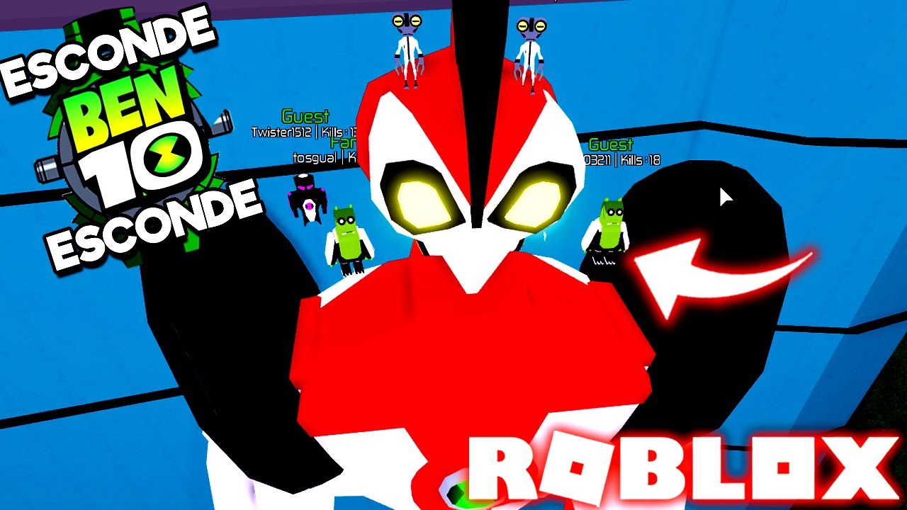 ROBLOX ! - MINIGAME COM WAY BIG VS MASSA CINZENTA, GLUTÃO E BUZZSHOCK NO BEN 10 PIXELATION #7