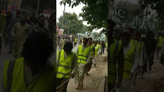 Beautiful view of TLP rally✌#tlp #shorts #shortvideo