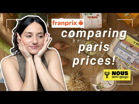 How Much I Pay For Groceries in Paris: Groceries Haul With Prices