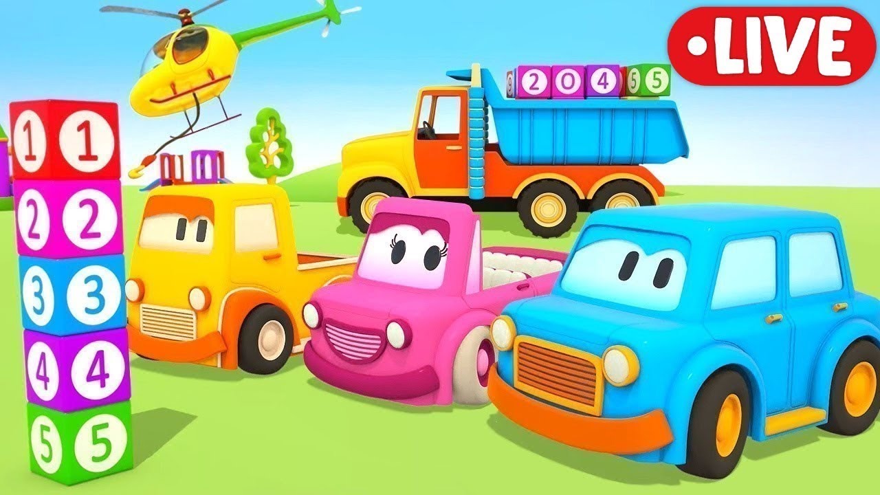 Мультфильмы Умные Машинки - Мультики про машинки 🔴 Игры развивающие