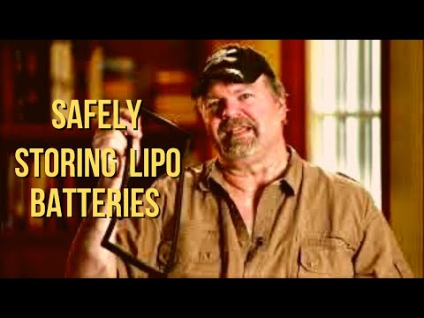 How to Safely Store Lithium Ion (Lipo) Batteries