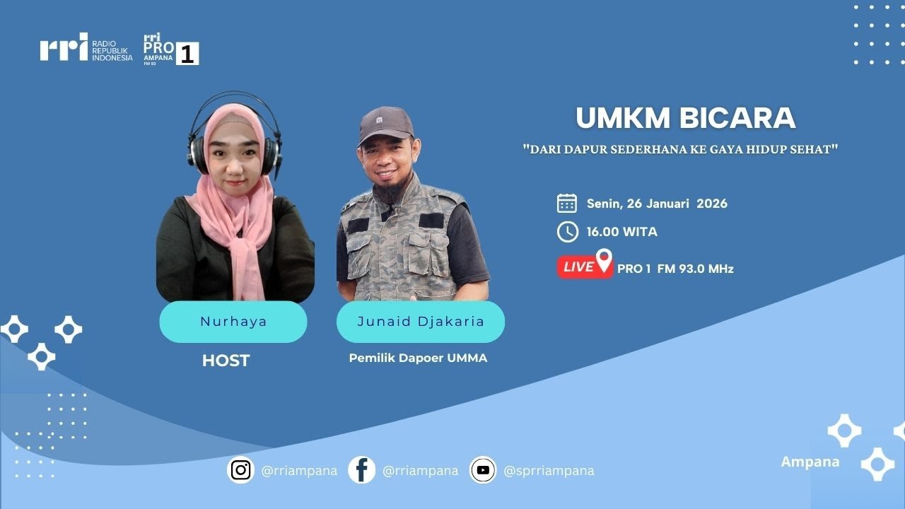 UMKM BICARA : Dari Dapur Sederhana ke Gaya Hidup Sehat