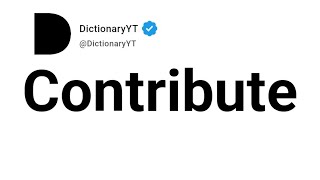 Contribute Synonyms | Thesaurus | Similar Words 