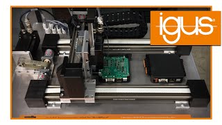 Drylin Raumportalroboter Als Inspektionsroboter Für Pick Place- Aufgaben
