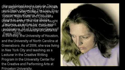 LML POETRY JAM: LINDA GREGG