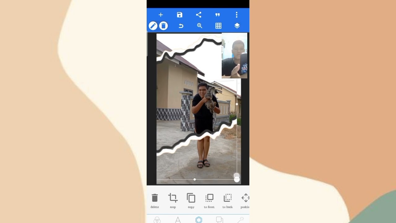HOW TO EDIT PHOTO USING THE TORN PAPER EFFECT by Muhamad Rifqi 
