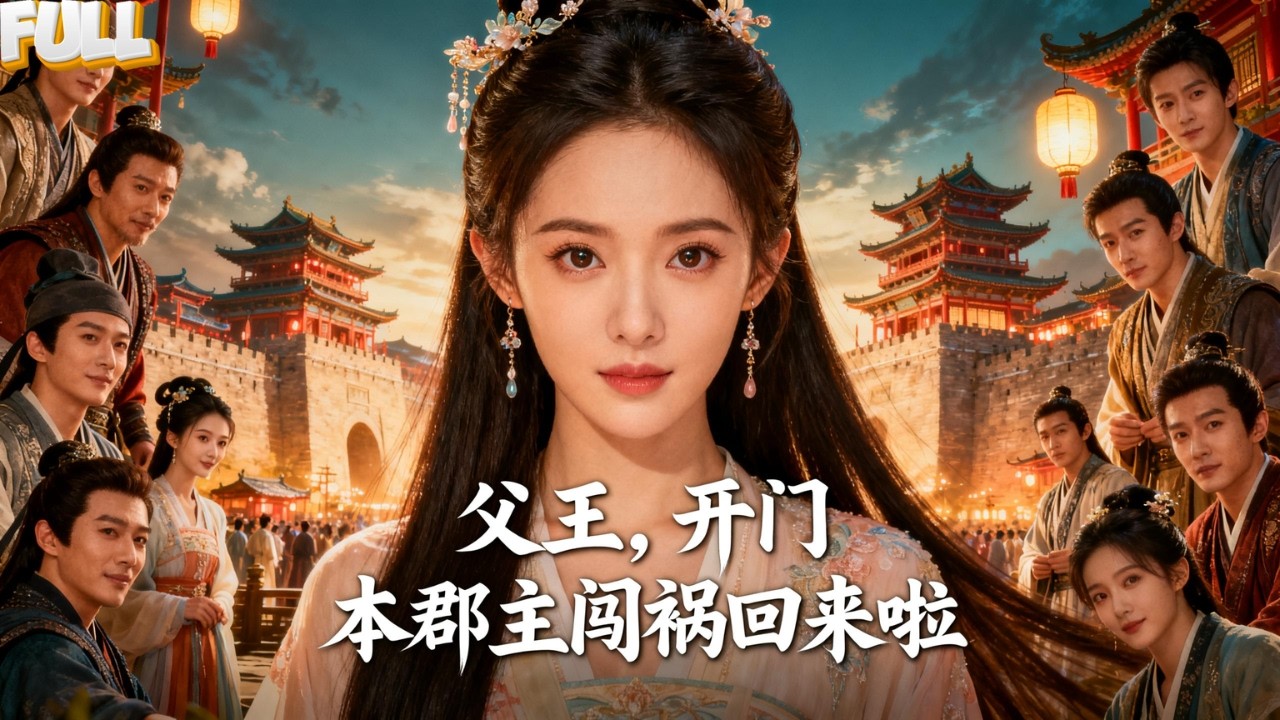 【FULL】昭阳郡主的日常：早上怼英国公，下午救定远侯，晚上开剧院整顿京城！皇帝头疼地问端王：“你家闺女今天又干啥了？”端王骄傲挺胸：“她刚把宗室骂哭了。”——《 父王，开门，本郡主闯祸回来啦 》