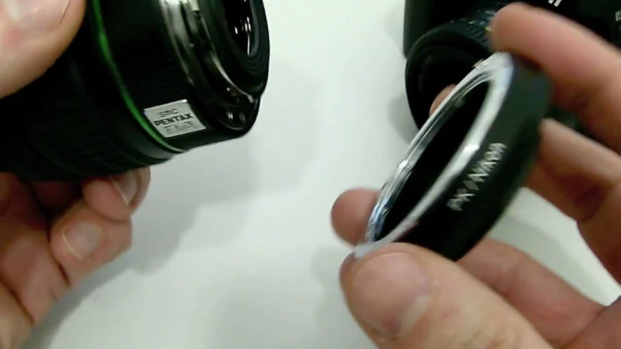 Pentax K-Objektiv - Nikon F Adapter - by www.enjoyyourcamera.com - YouTube