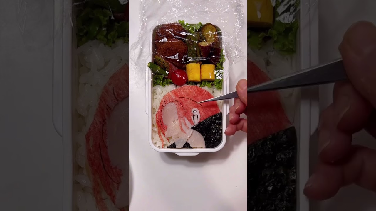 赤髪のシャンクスのキャラ弁作りました Onepiece ワンピース シャンクス Shorts Onepiecefilmred Youtube