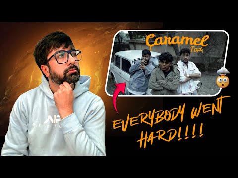 CALM = CRAZY!!!! | Caramel Tax | Dizlaw | Bhaktaa | Calm | Seedhe Maut #KatReactTrain | Reaction