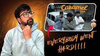 CALM = CRAZY!!!! | Caramel Tax | Dizlaw | Bhaktaa | Calm | Seedhe Maut #KatReactTrain | Reaction