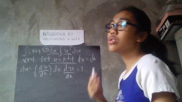 INTEGRATION BY SUBSTITUTING u=ax+b