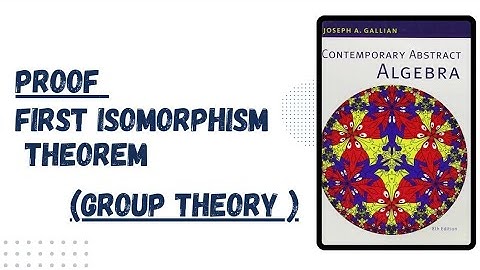 First Isomorphism Theorem || 1st isomorphism theorem || Group Theory.