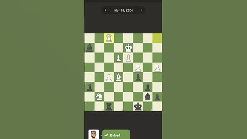 Daily Chess puzzle 🧩( Nov 18 2024) #viral #shortvideo #chess #chesscom #chesspuzzle #games #shorts
