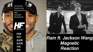 Rain  - Magnetic feat  Jackson Wang ( kpop ) reaction Higher Faculty