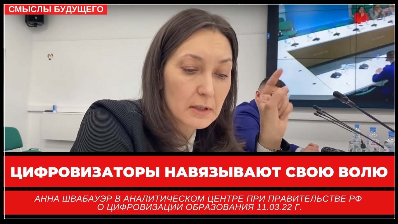 АННА ШВАБАУЭР В АНАЛИТИЧЕСКОМ ЦЕНТРЕ ПРИ ПРАВИТЕЛЬСТВЕ РФ О ...