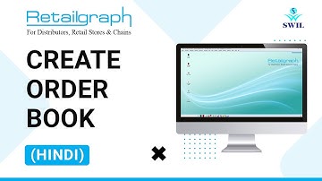 How to Create Order Book Through SwilERP(Retailgraph)  #orderbook