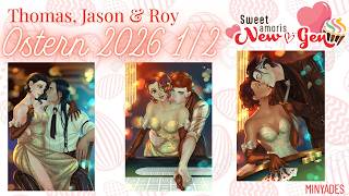 Sweet Amoris: New Gen🌸 Easter 2026🥚🐰 #1/2 Jason, Thomas & Roy screenshot 3