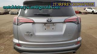 2T3RFREV2HW679355 Toyota RAV4 2017