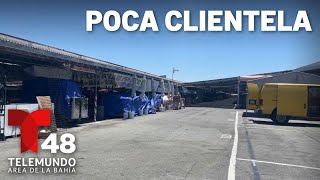 Vendedores de La Pulga de San José preocupados ante la caída de sus ventas