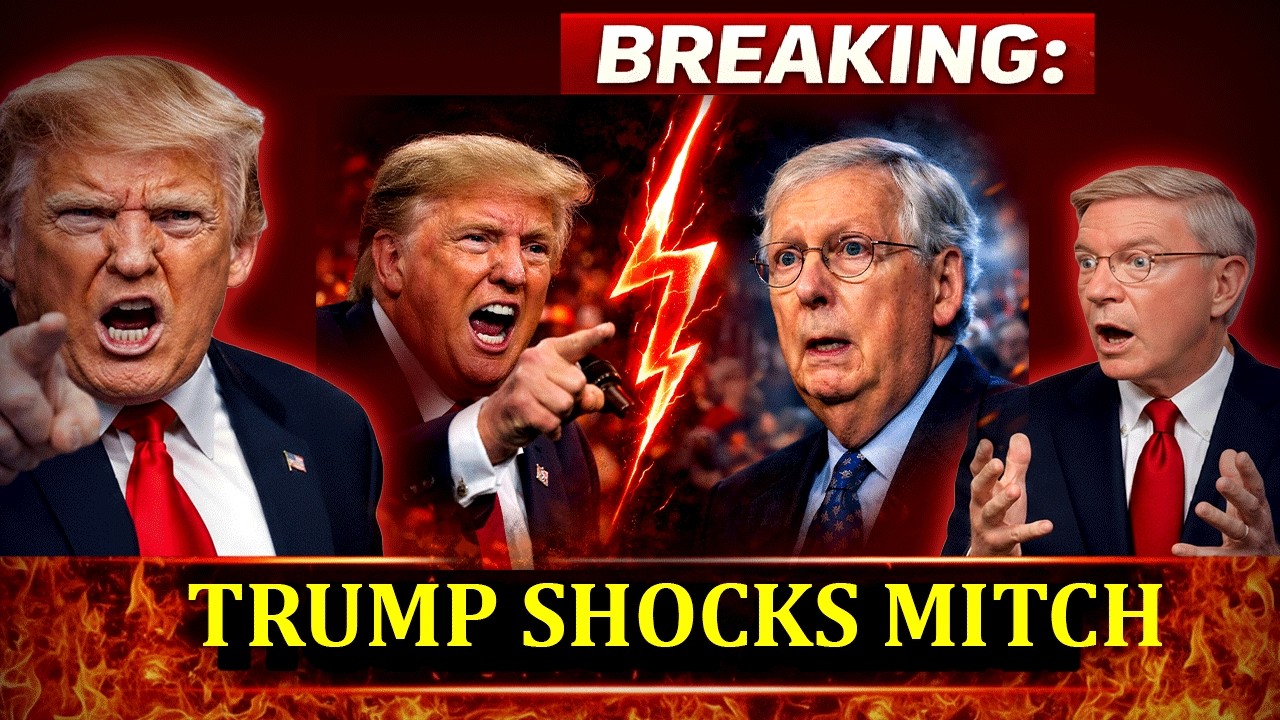 BREAKING: Trump Vs Mitch McConnell Erupts in Kentucky  Support Collapses