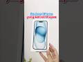 Review iphone yang beli di shopee #iphone15blue #iphonedishopee #iphoneonline