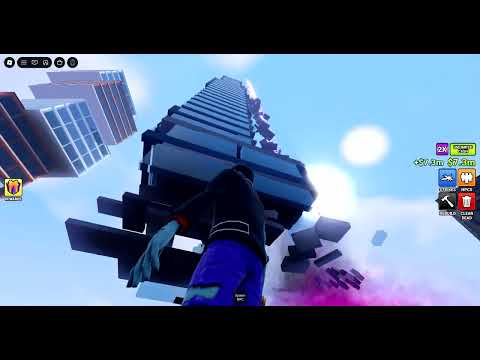 first time playing blow up the city on roblox