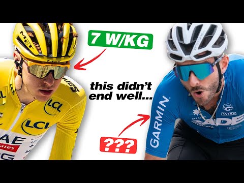 How Long Can I Ride At Tadej Pogačar's POWER
