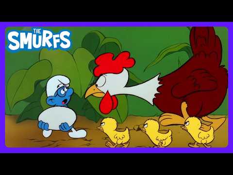 The Smurfs - Chicken Egg | 2D Classic Remastered | WildBrain Sunshine City