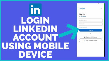 How to Login LinkedIn Account Using Mobile Device | Sign In to LinkedIn App 2022